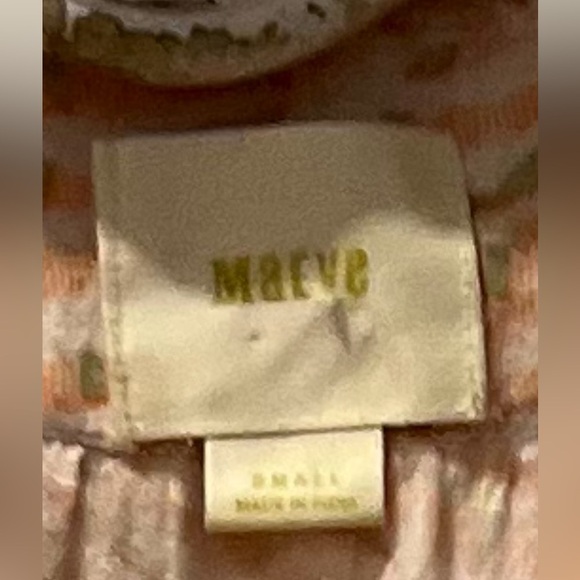 📍🩷MAEVE tunic S – Salmon Pink, Green & Cream - Picture 2 of 8